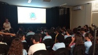 Alunos da rede municipal participam do Cine Câmara