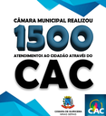 Câmara realiza 1500 atendimentos pelo CAC