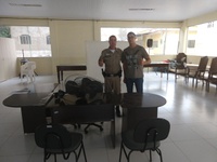 Câmara faz entrega de mobiliário para Polícia Militar