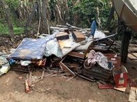 Famílias afetadas por enchente em Dom Silvério passam por dificuldade