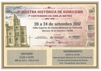 I Mostra Histórica de Guiricema