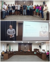 Jovens fazem visita a Câmara Municipal de Guiricema