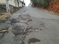 Parlamentar cobra recapeamento do Morro do Rosário